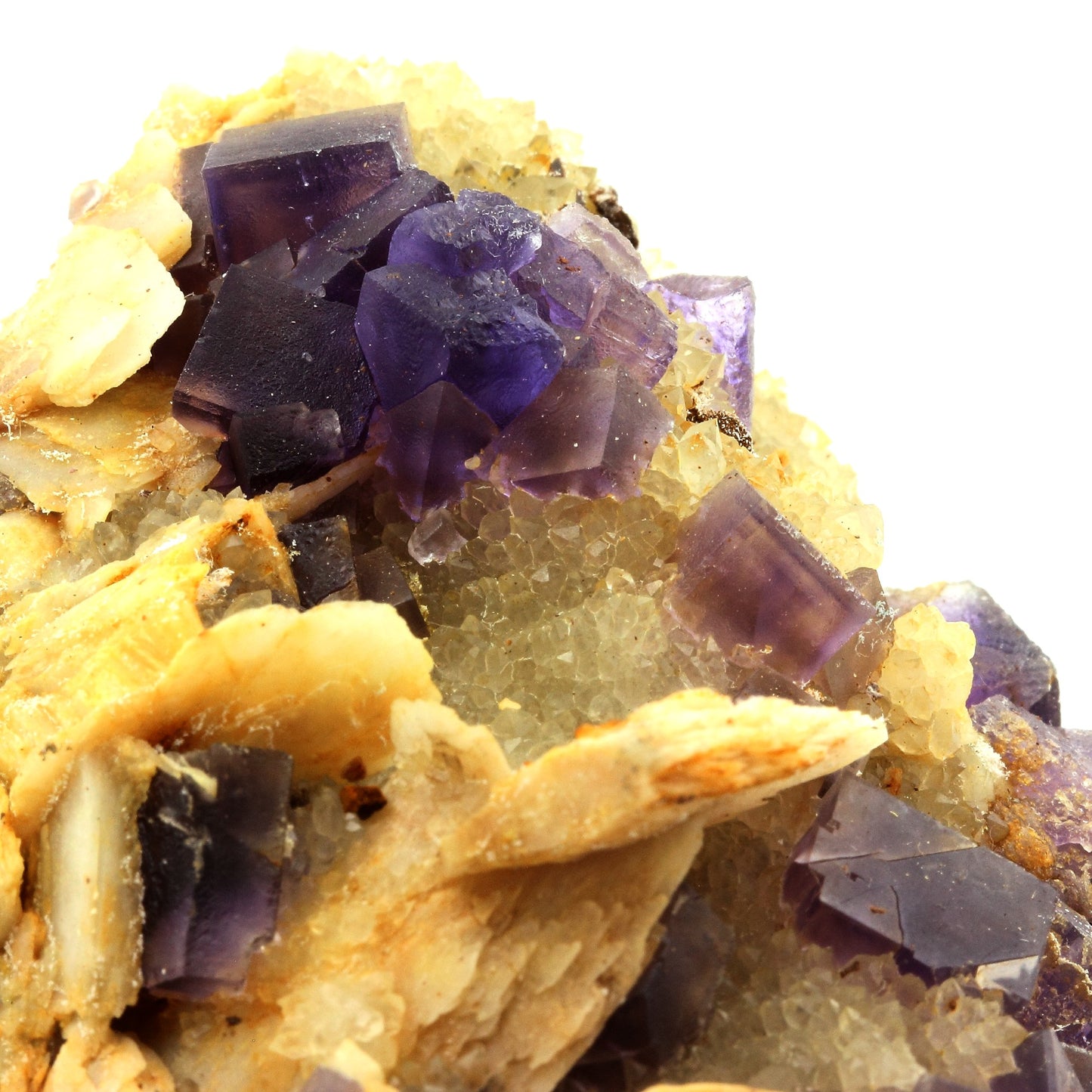 Fluorite + Baryte + Quartz. 2441.0 carats. La Cabaña, Berbes, Asturias, Espagne