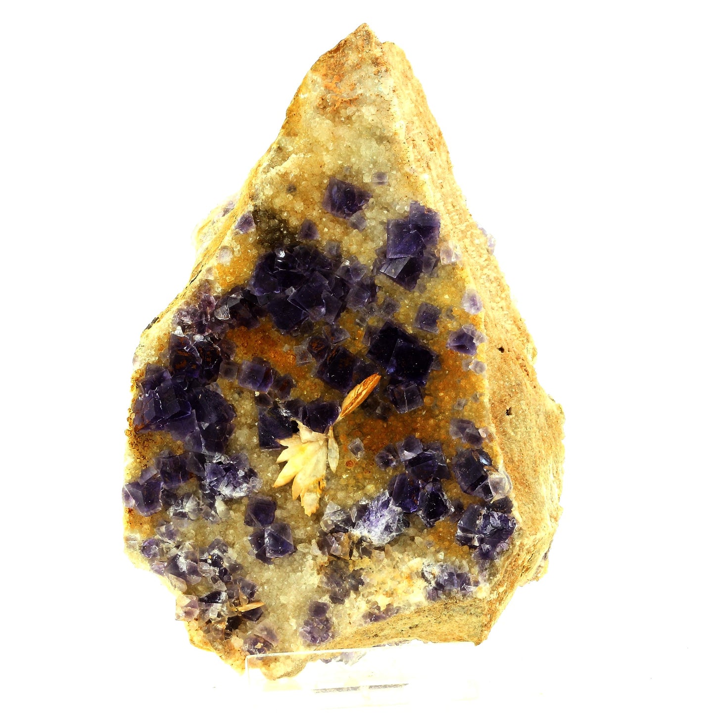 Fluorite + Baryte + Quartz. 2425.0 carats. La Cabaña, Berbes, Asturias, Espagne