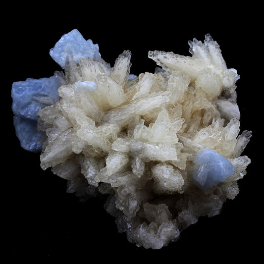 Calcite + Baryte. 704.0 carats. Rosiclare Level, Minerva Mine, Illinois, USA