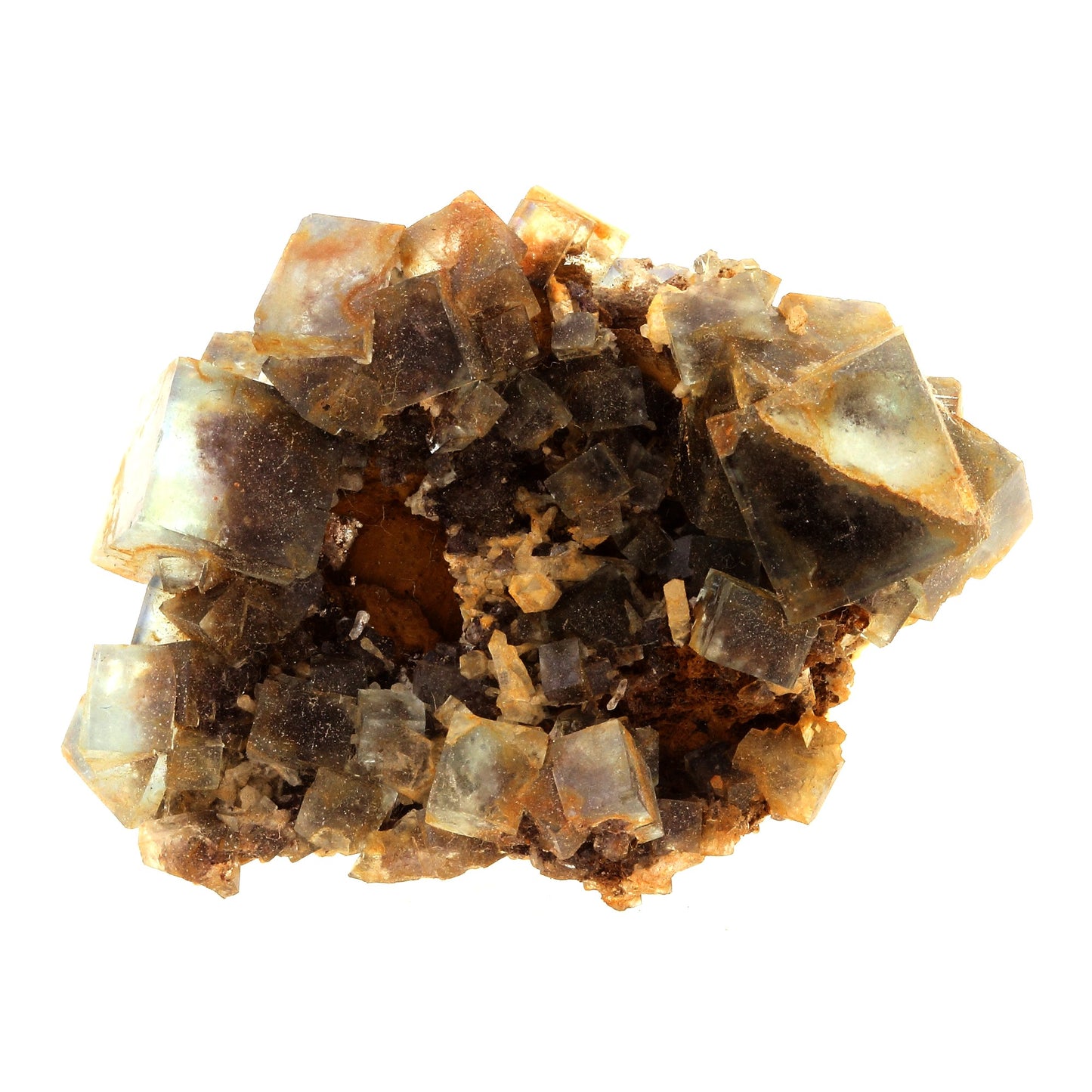 Fluorite. 89.0 carats. Okorusu Mine, Otjiwarongo District, Namibie