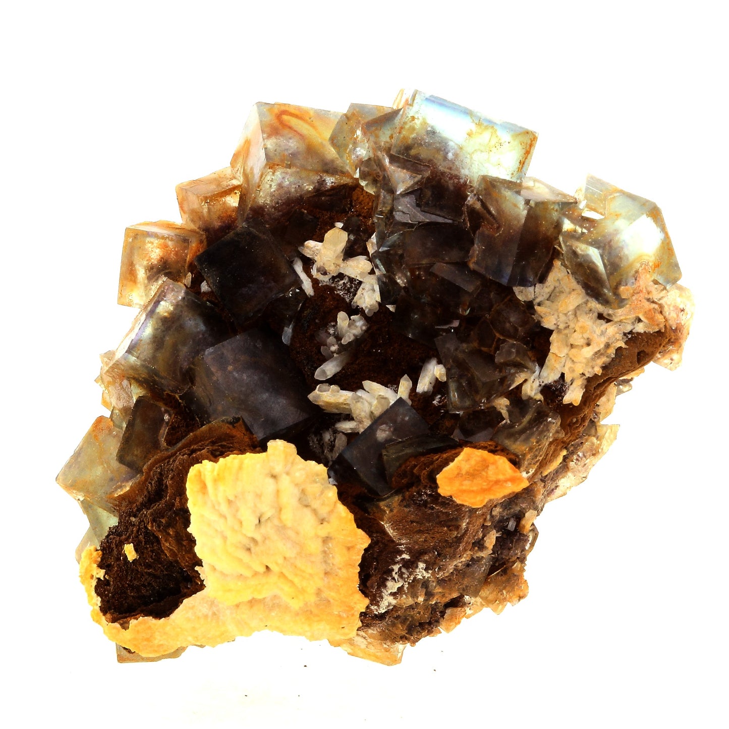 Fluorite. 89.0 carats. Okorusu Mine, Otjiwarongo District, Namibie