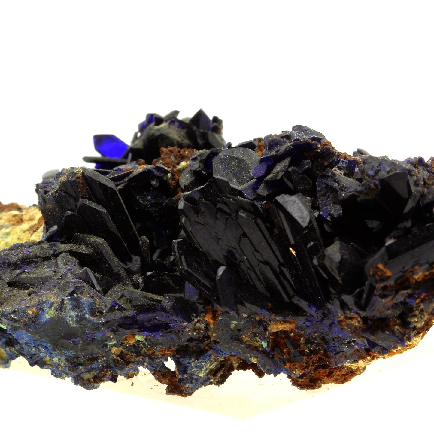 Azurite. 208.0 carats. Touissit, Maroc