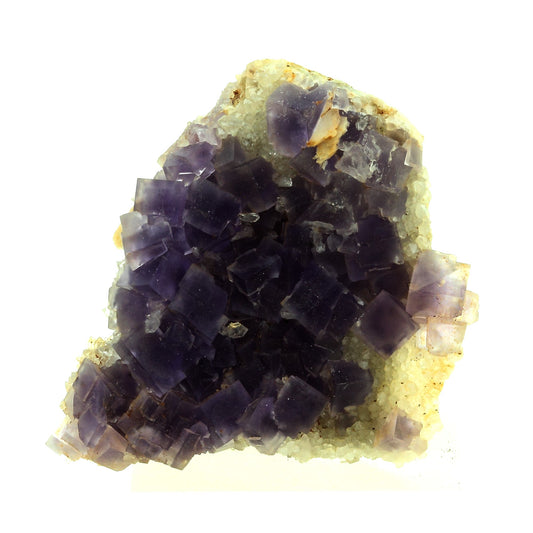 Fluorite + Baryte + Quartz. 136.0 carats. La Cabaña, Berbes, Asturias, Espagne