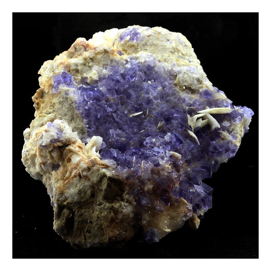 Fluorite + Baryte + Quartz. 5407.0 carats. La Cabaña, Berbes, Asturias, Espagne