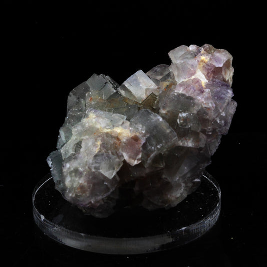 Fluorite + Quartz. 136.0 carats. Fontsante Mine, Var, France