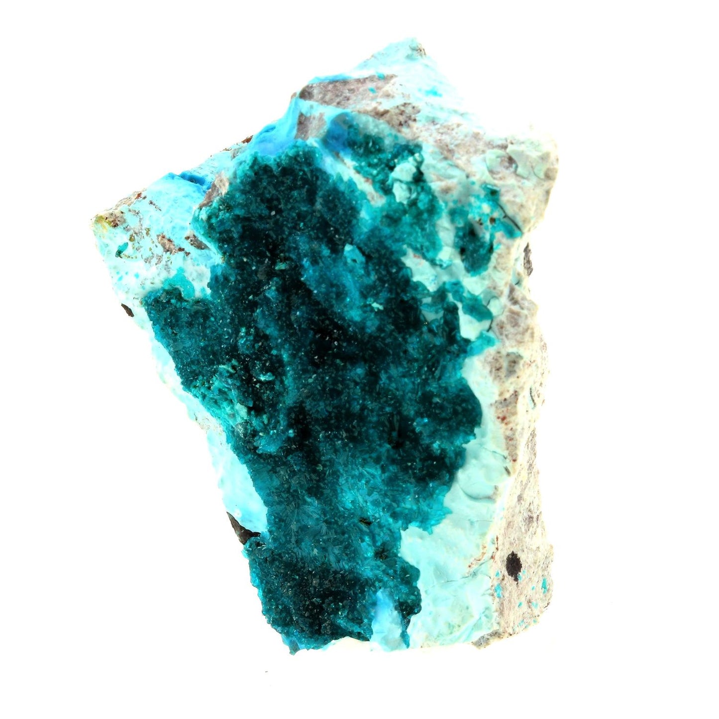 Dioptase. 607.5 carats. En provenance de Milpillas Mine, Cuitaca, Santa Cruz Municipality, Sonora, Mexique