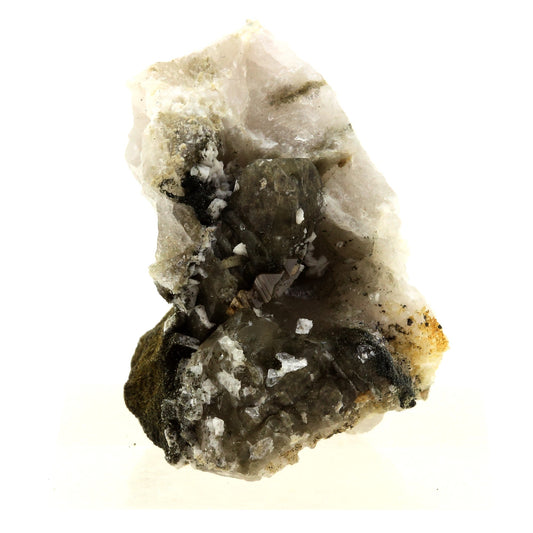 Anatase + Quartz + Chlorite. 66.0 carats. Les Rousses, Vaujany, Isère, France