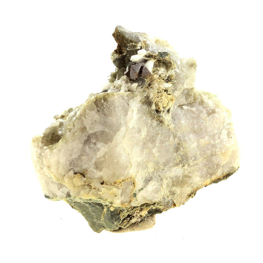 Anatase + Quartz + Chlorite. 70.0 carats. Les Rousses, Vaujany, Isère, France