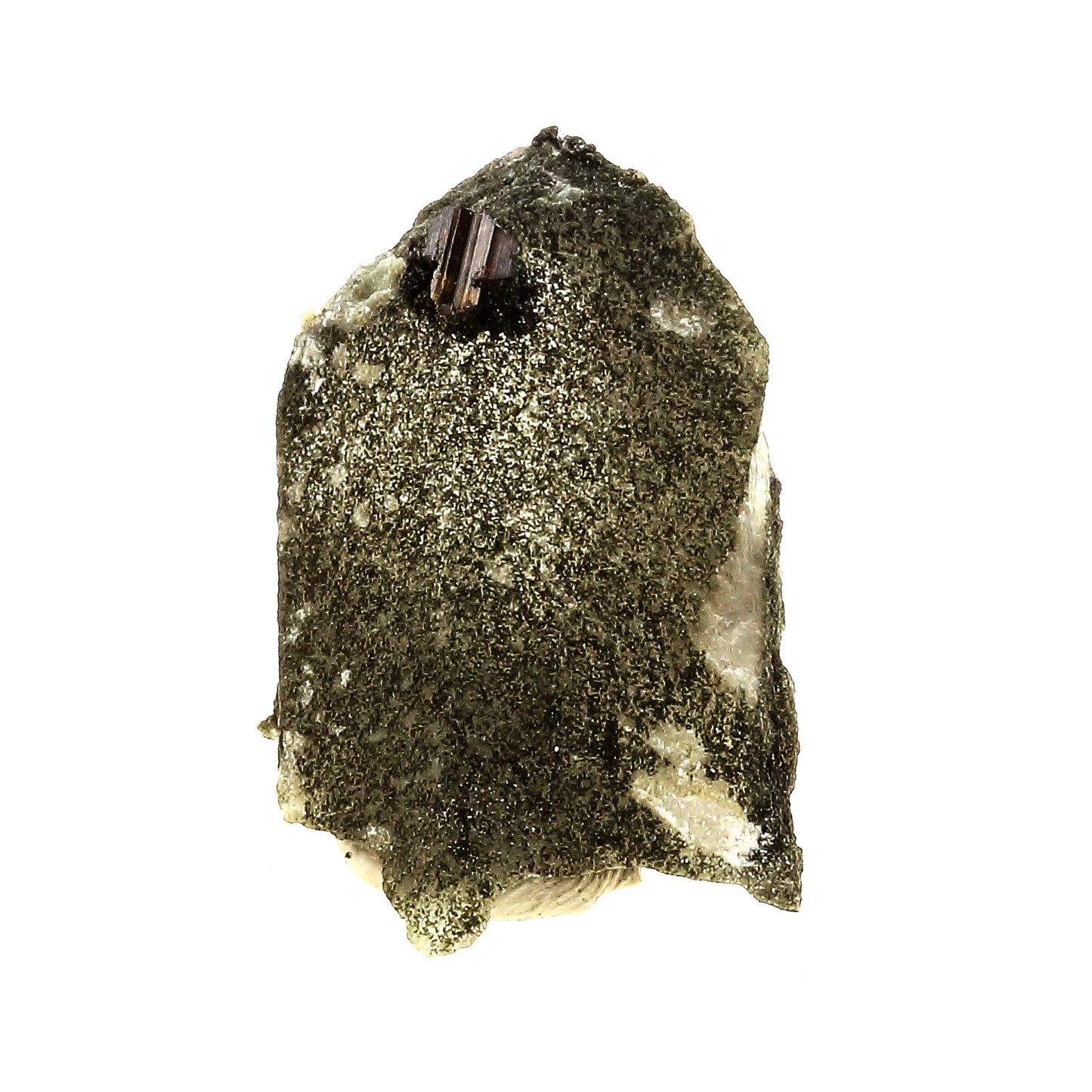 Anatase + Quartz + Chlorite. 28.0 carats. Les Rousses, Vaujany, Isère, France