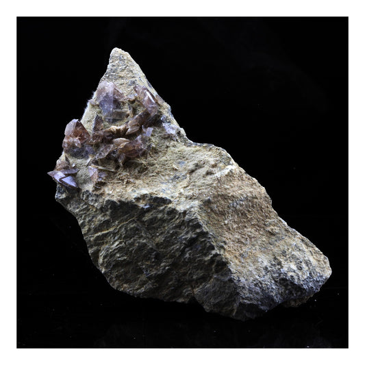 Axinite. 858.0 carats. Col de la Pointe Vaudaine, Revel, Isère, France