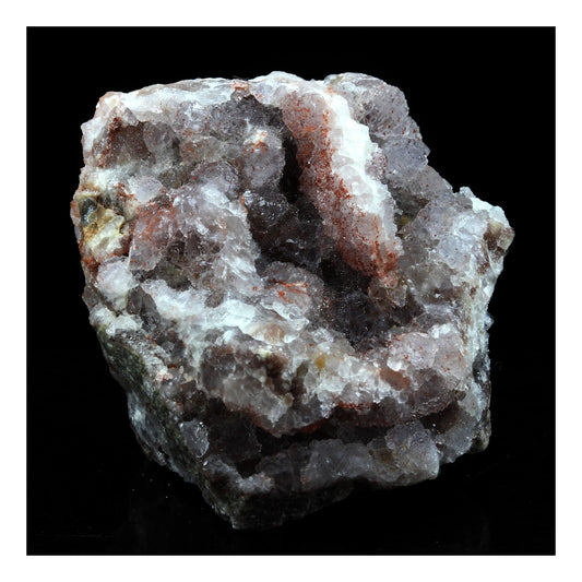 Fluorite Hematoide + Quartz. 186.0 carats. Maraval mine, Var, France