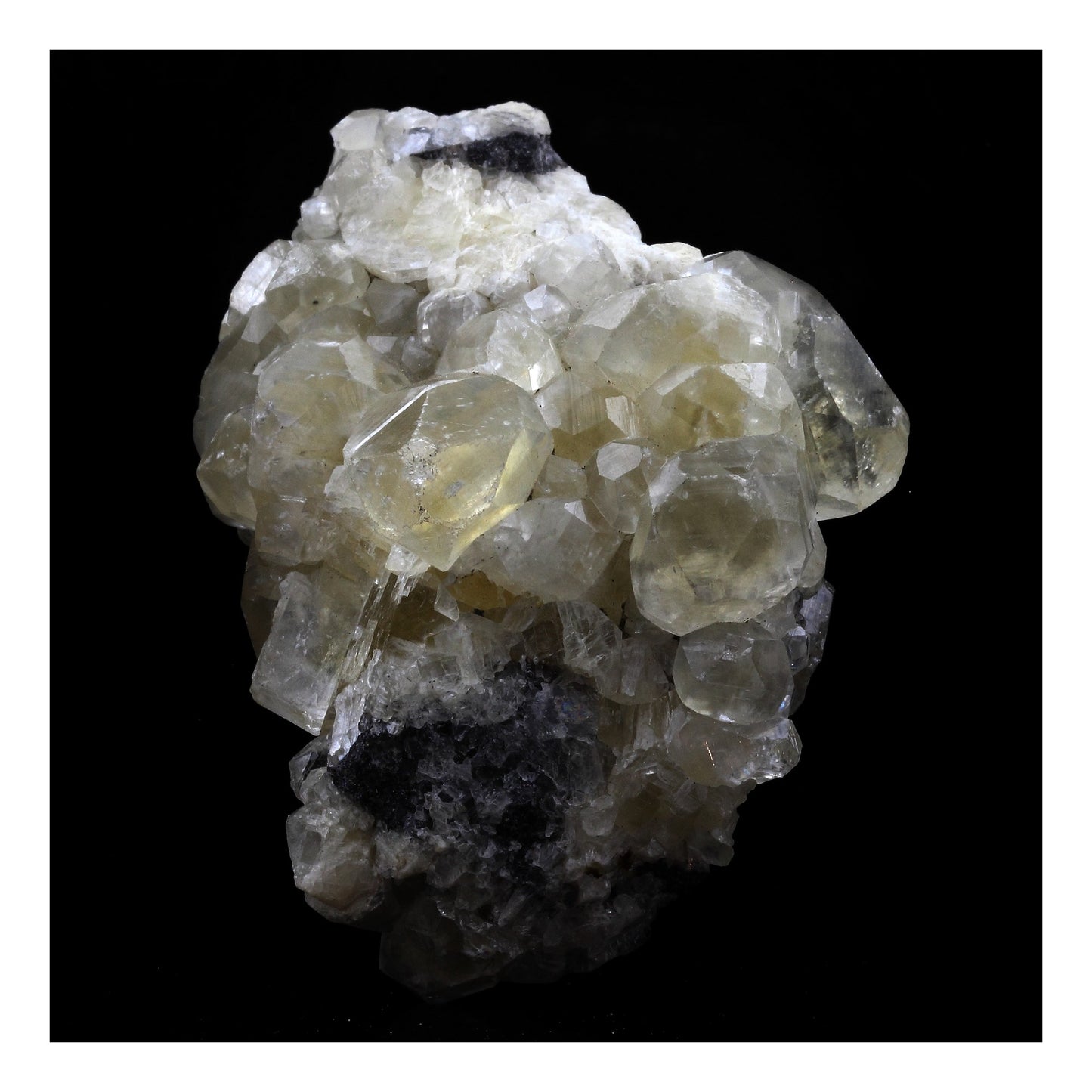 Calcite + Blende. 591.0 carats. Trèves, Gard, Occitanie, France