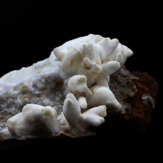 Aragonite coralloide + Siderite. 590.0 carats. Saint-Pierre-de-Mésage, Vizille, France