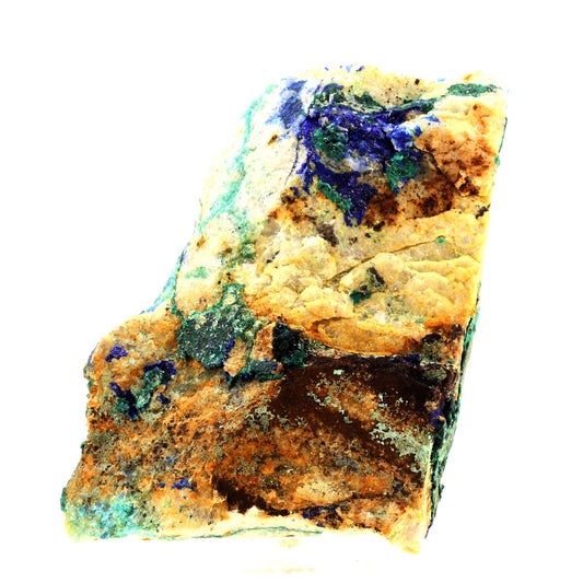 Azurite + Malachite. 1990.0 carats. Cap Garonne, Var, France