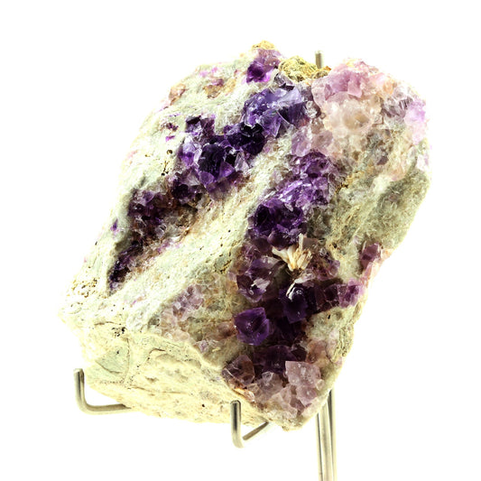 Fluorite + Quartz + Baryte. 1983.0 carats. La Cabaña, Berbes, Espagne