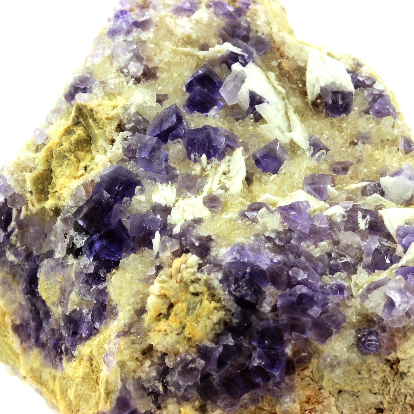 Fluorite + Baryte + Quartz. 1453.0 carats. La Cabaña, Berbes, Asturias, Espagne