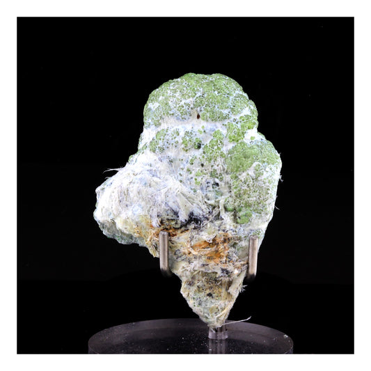 Grenat démantoïde. 130.0 carats. Malenco Valley, Lombardy, Italie