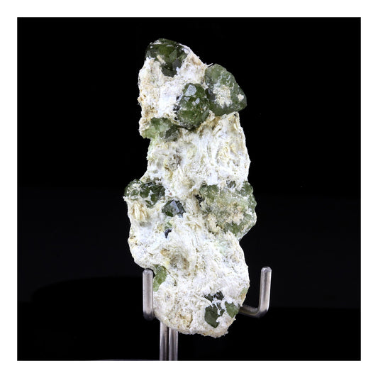 Grenat démantoïde. 41.0 carats. Malenco Valley, Lombardy, Italie