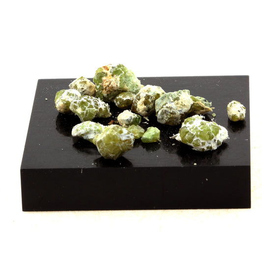 Lot de Grenat démantoïde. 38.5 carats. Malenco Valley, Lombardy, Italie