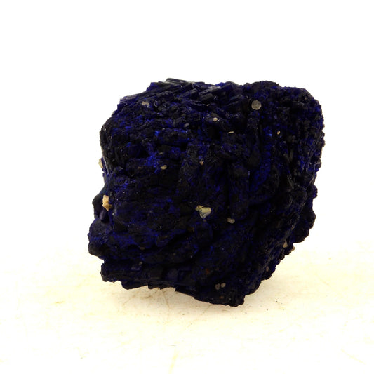 Chessylite (Azurite) + Cuprite. 66.0 carats. Chessy-les-Mines, France