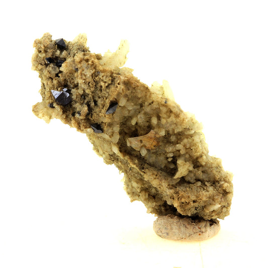 Anatase + Brookite. 26.5 carats. Saint Christophe-en-Oisans, France