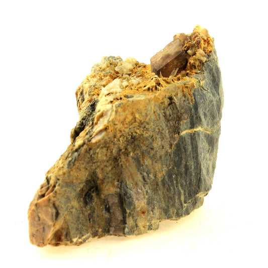 Axinite. 465.5 carats. Chamrousse, Belledonne, Isère, France