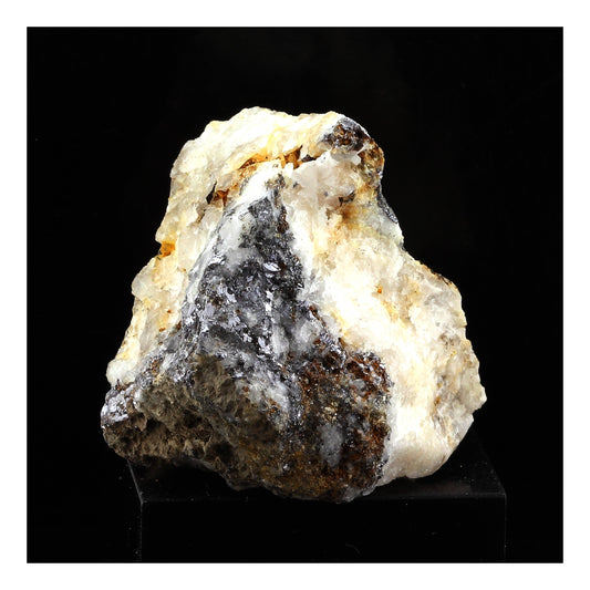 Galène argentifère + Quartz. 406.0 carats. Oulles, Oisans, France