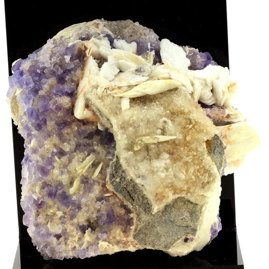 Fluorite + Baryte. 3103.5 carats. Berbes, Asturias, Espagne