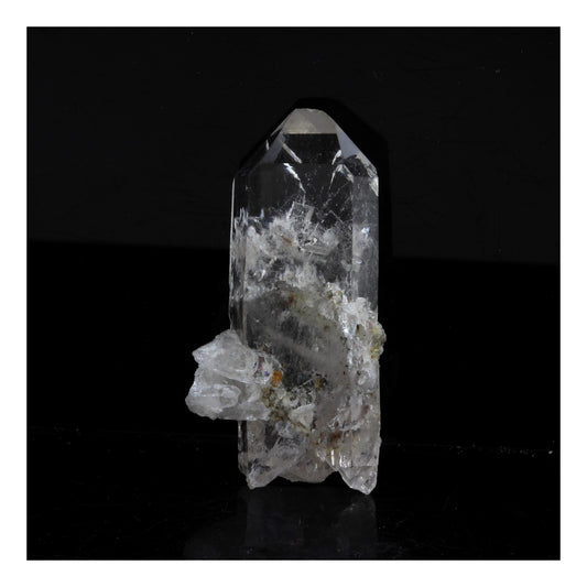 Quartz + Chlorite. 28.0 carats. Col de Sarennes, Isère, France
