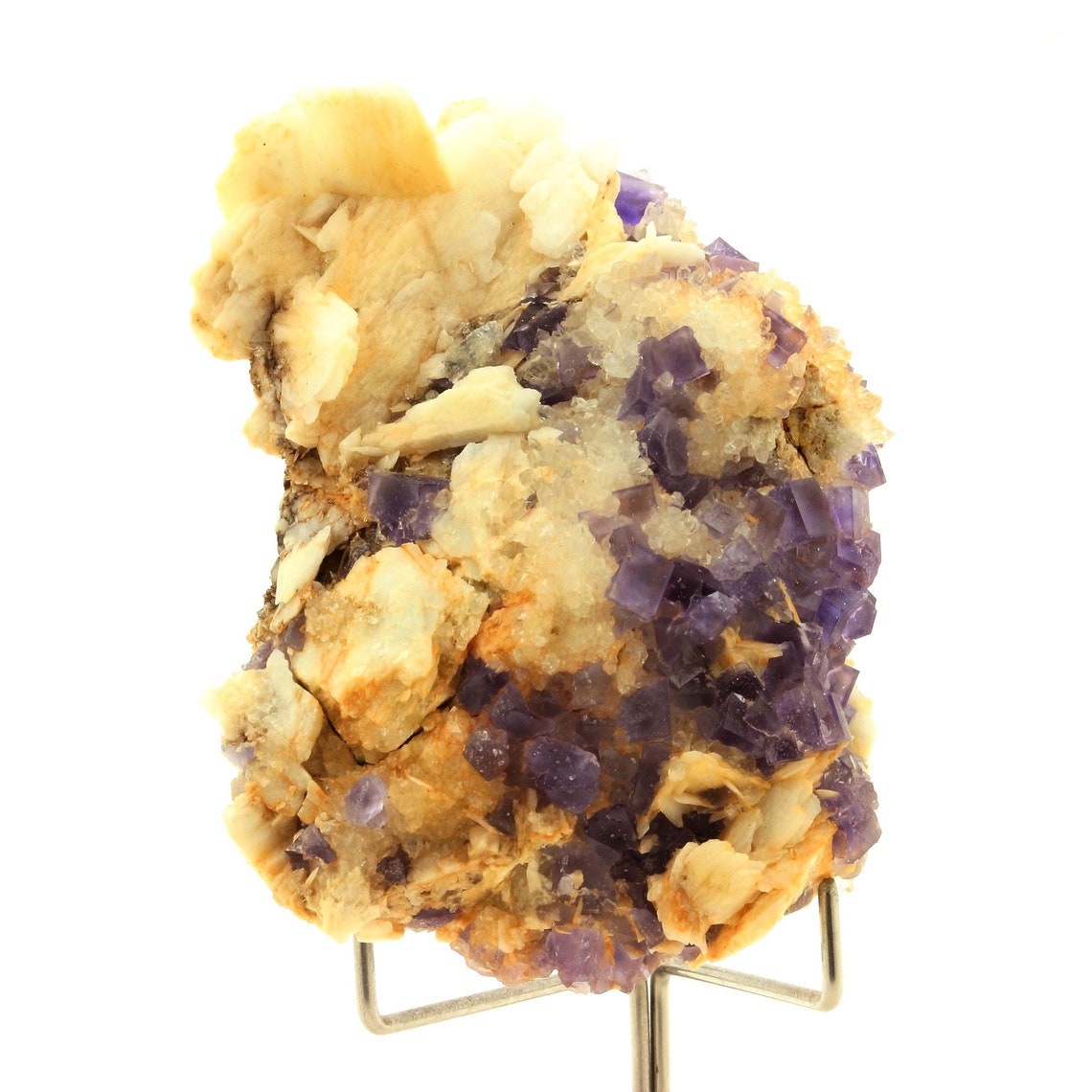 Fluorite + Baryte. 676.0 carats. Berbes, Asturias, Espagne