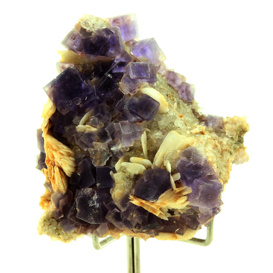 Fluorite + Quartz + Baryte. 392.0 carats. La Cabaña, Berbes, Espagne