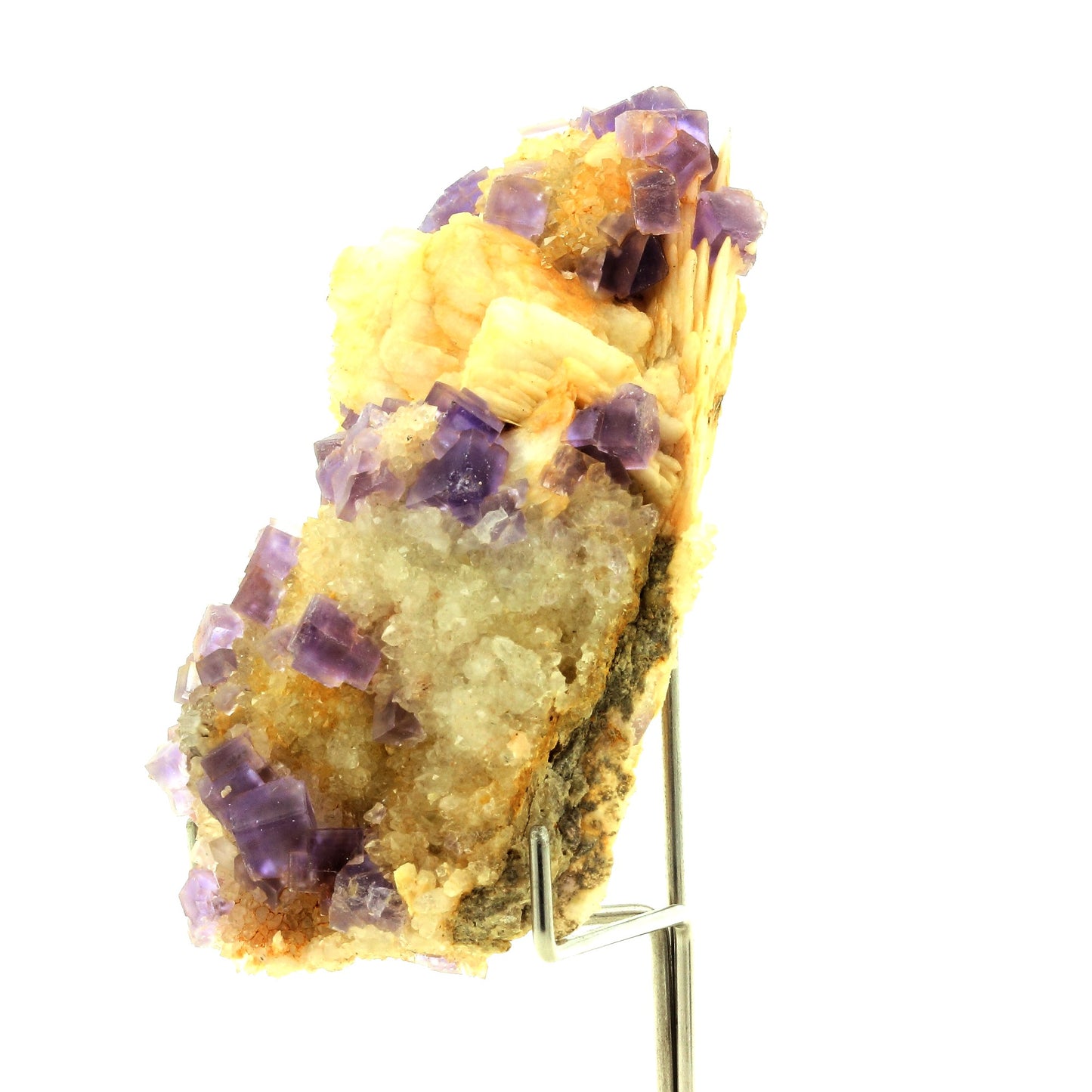 Fluorite + Quartz + Baryte. 720.0 carats. La Cabaña, Berbes, Asturias, Espagne