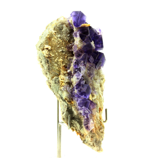 Fluorite + Quartz + Baryte. 672.5 carats. La Cabaña, Berbes, Asturias, Espagne