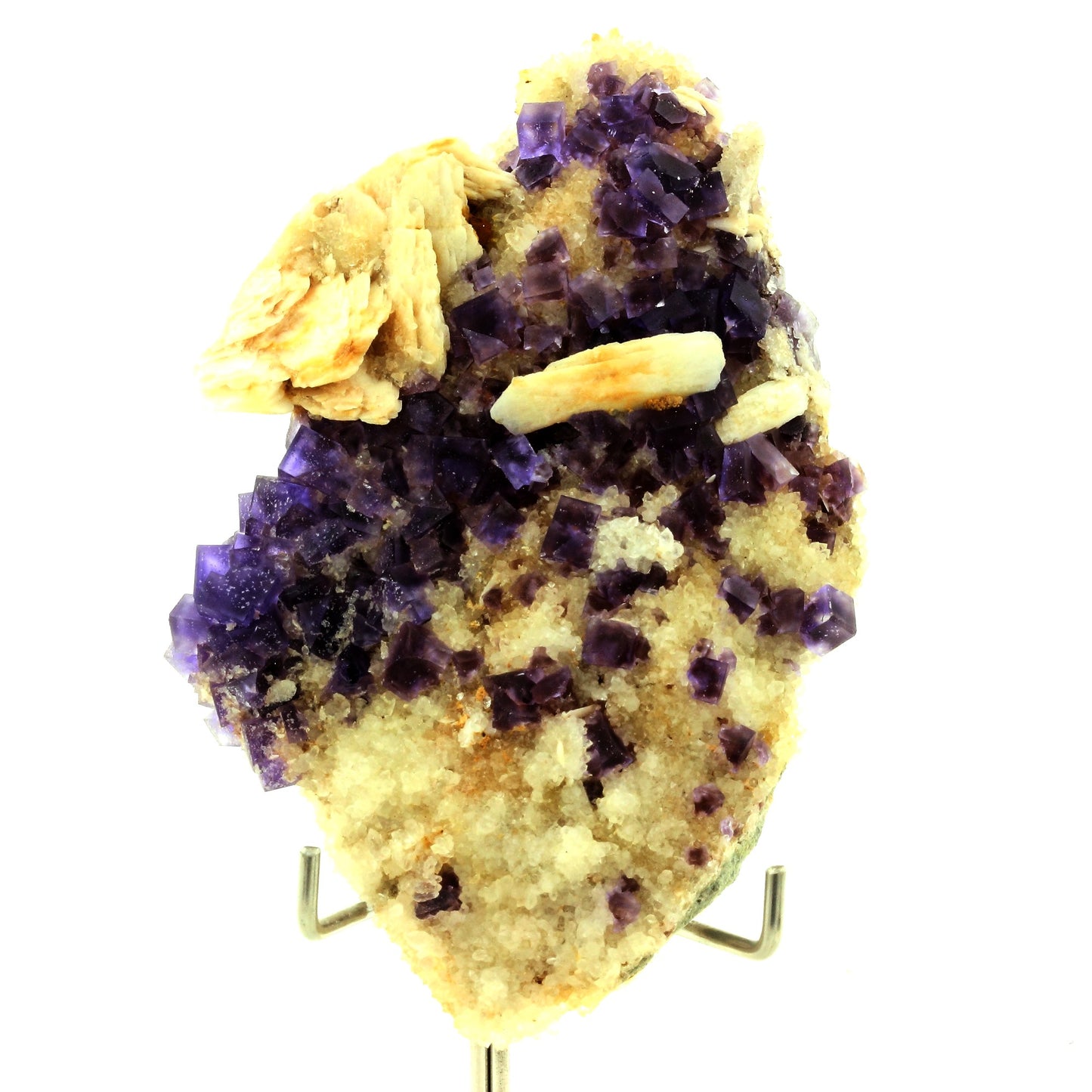 Fluorite + Quartz + Baryte. 1002.5 carats. La Cabaña, Berbes, Espagne