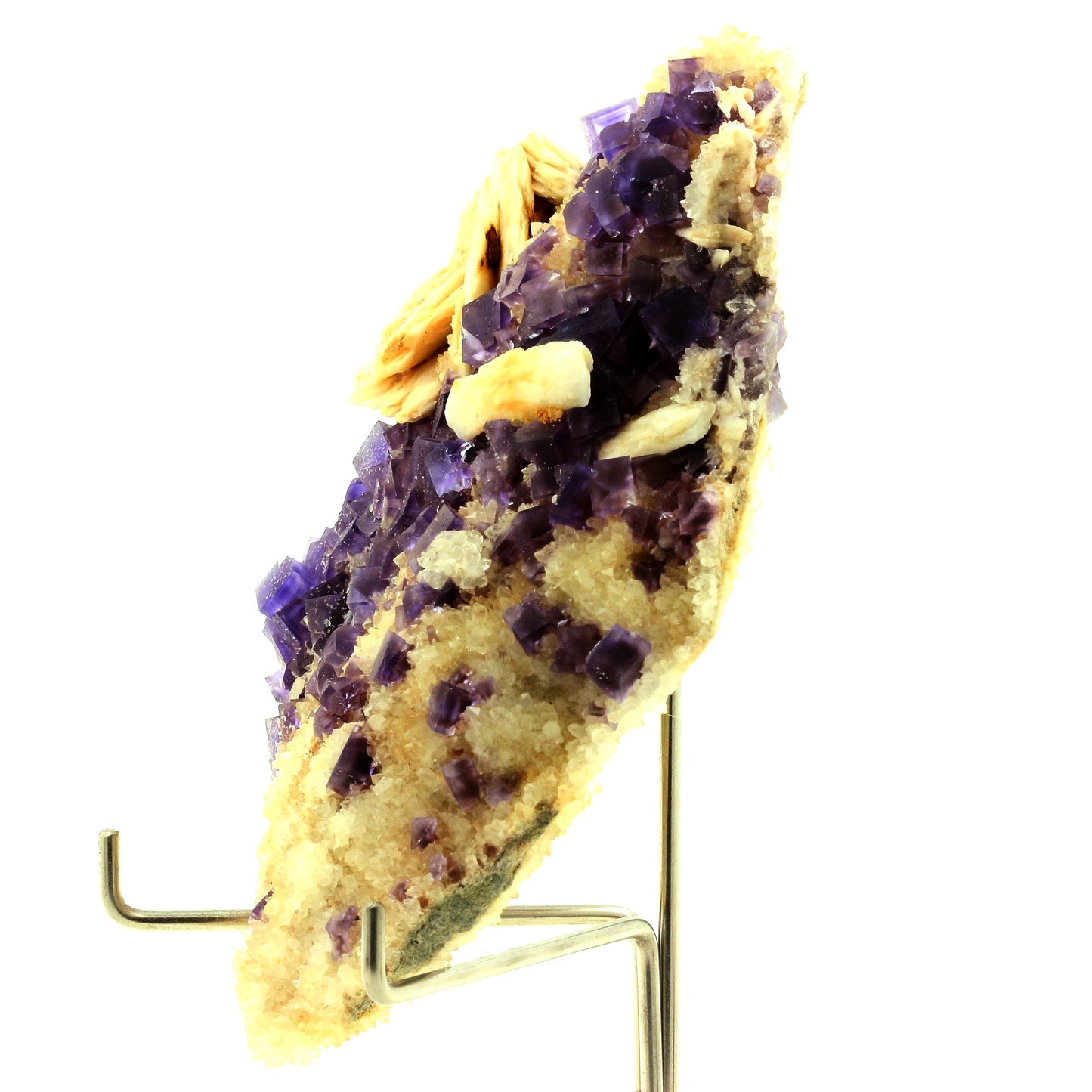 Fluorite + Quartz + Baryte. 1002.5 carats. La Cabaña, Berbes, Espagne