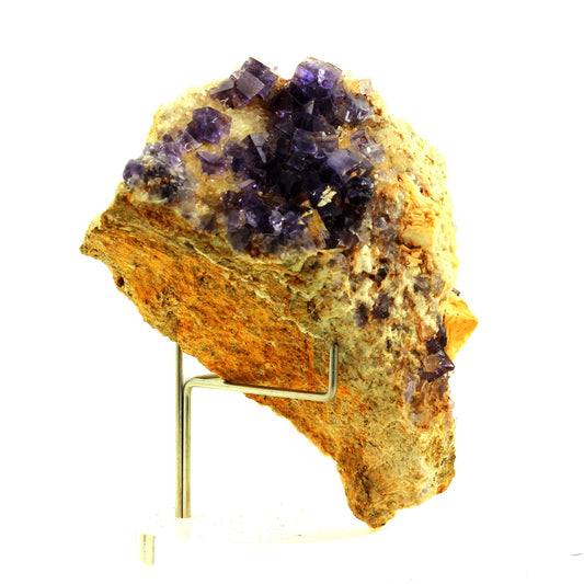 Fluorite + Quartz + Baryte. 985.0 carats. La Cabaña, Berbes, Asturias, Espagne