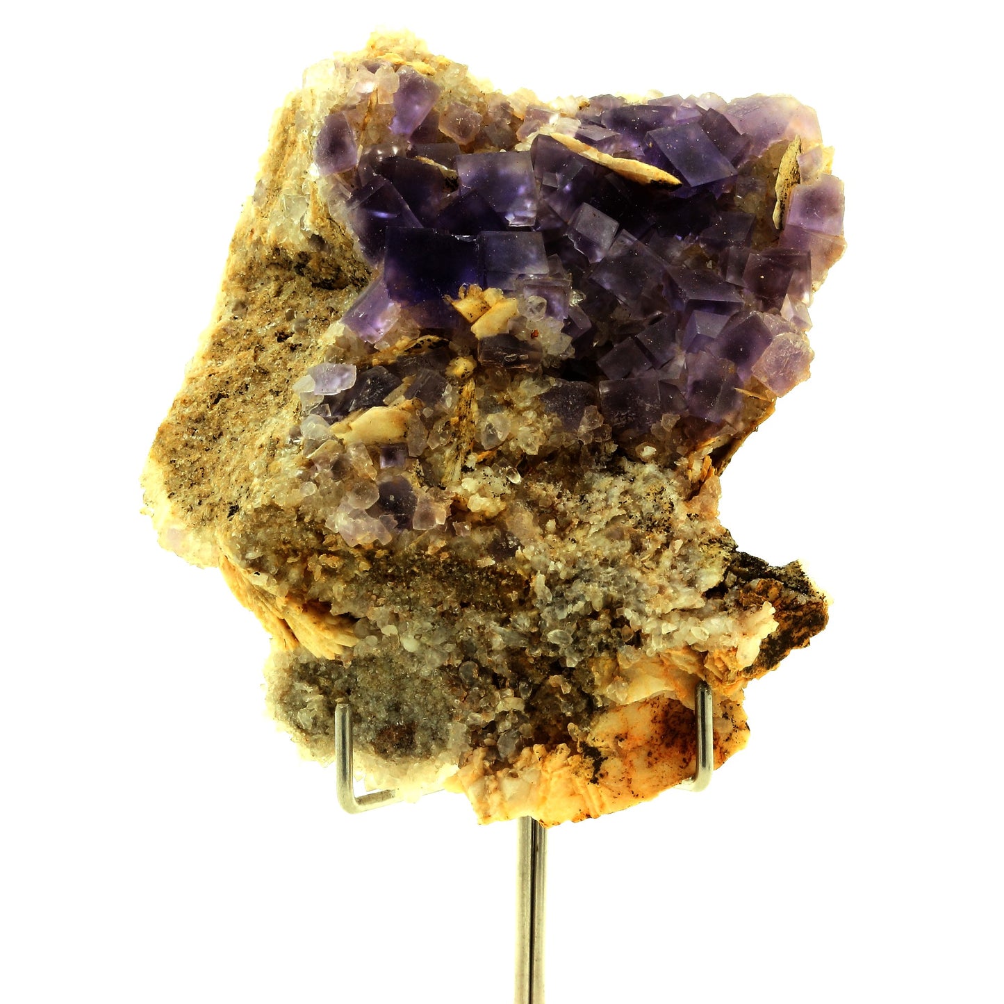 Fluorite + Quartz + Baryte. 750.0 carats. La Cabaña, Berbes, Espagne