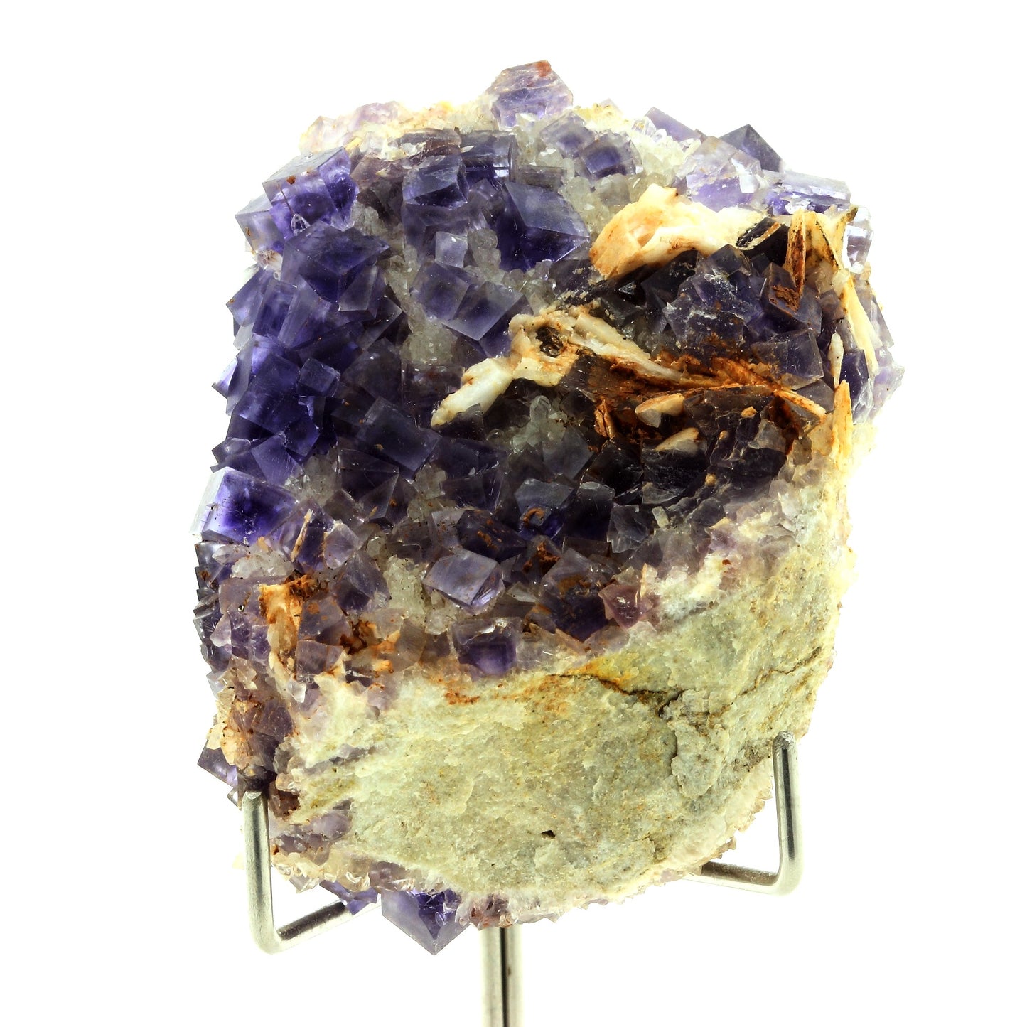 Fluorite + Quartz + Baryte. 479.5 carats. La Cabaña, Berbes, Espagne