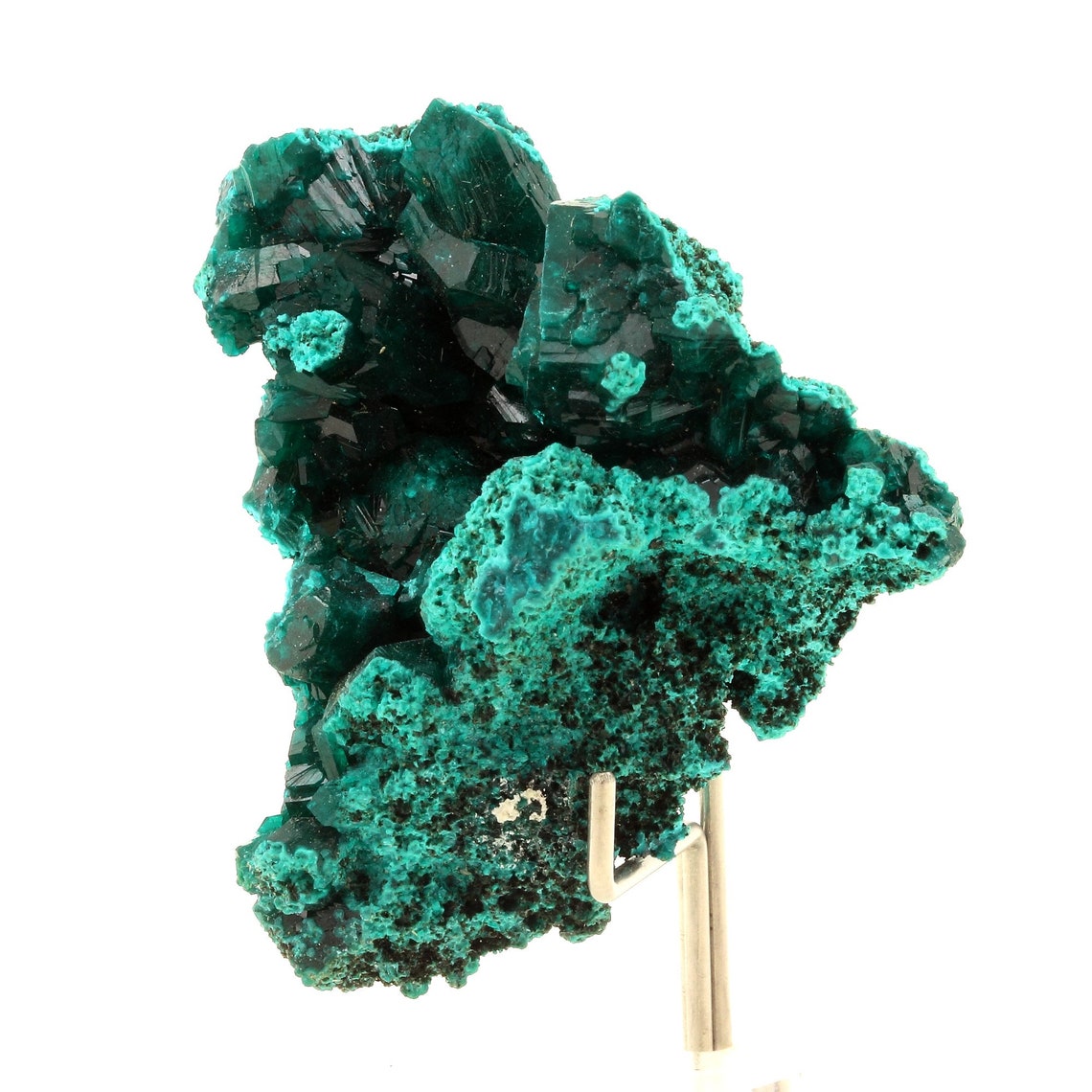 Dioptase. 1110.0 carats. Pimbi hill, Mindouli, Congo