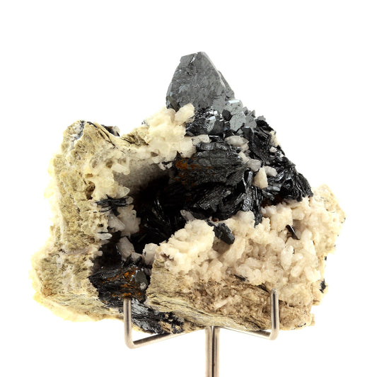 Hematite + Albite, 516.5 carats, Binn Valley, Wallis (Valais), Suisse