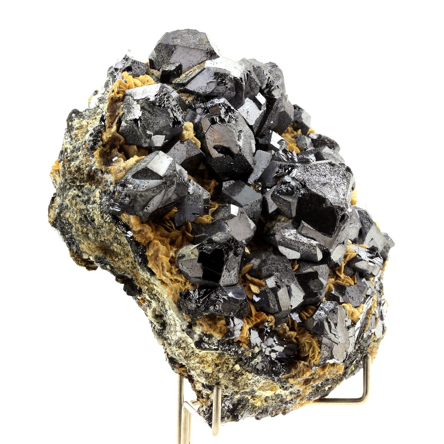 Galène + Siderite. 2293.5 carats. Cassandra Mines, Grèce