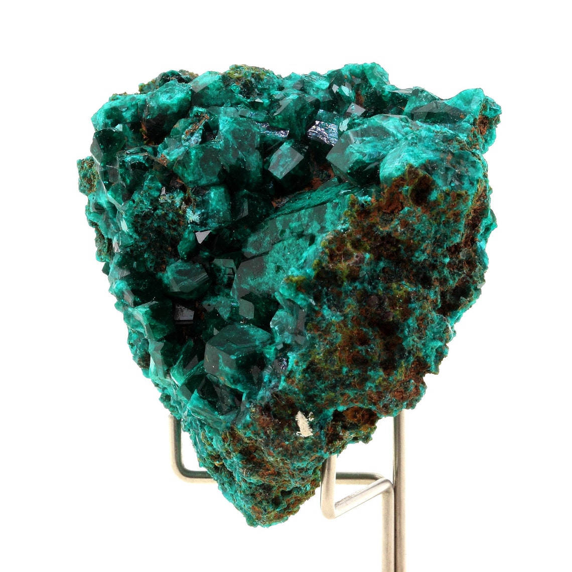 Dioptase. 443.0 carats. Pimbi hill, Mindouli, Congo
