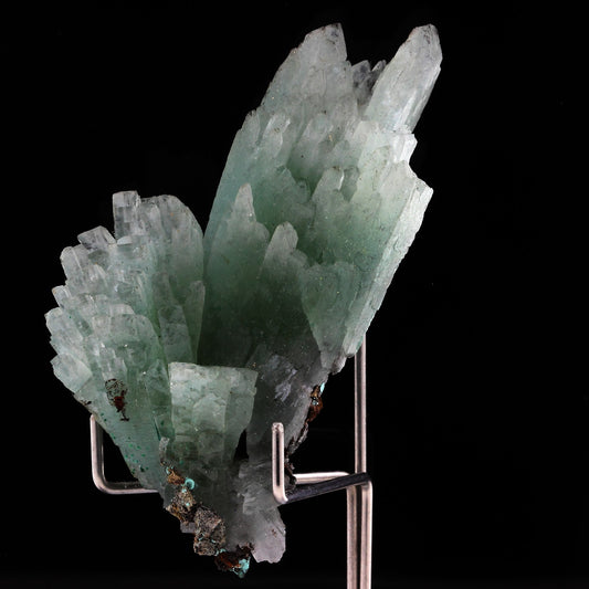 Baryte Malachite. 516.5 carats. Shangulowé Mine, Katanga, Zaïre