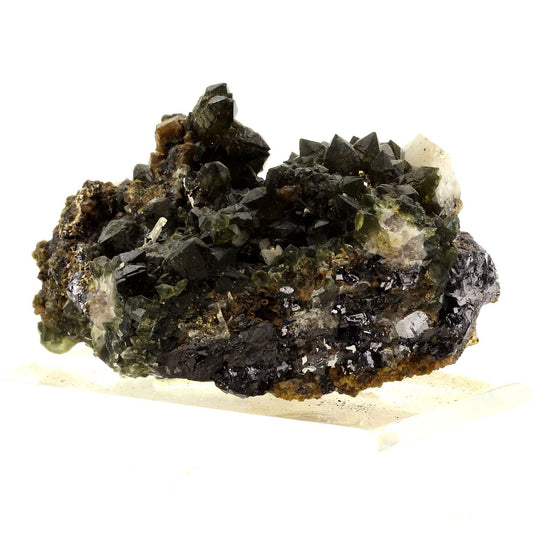 Cubanite + Quartz Prase. 1292.0 carats. Trepča Stan Terg Mine, Kosovo