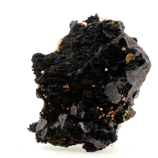 Vanadinite + Goethite. 14399.0 carats. Mibladen, Midelt, Maroc