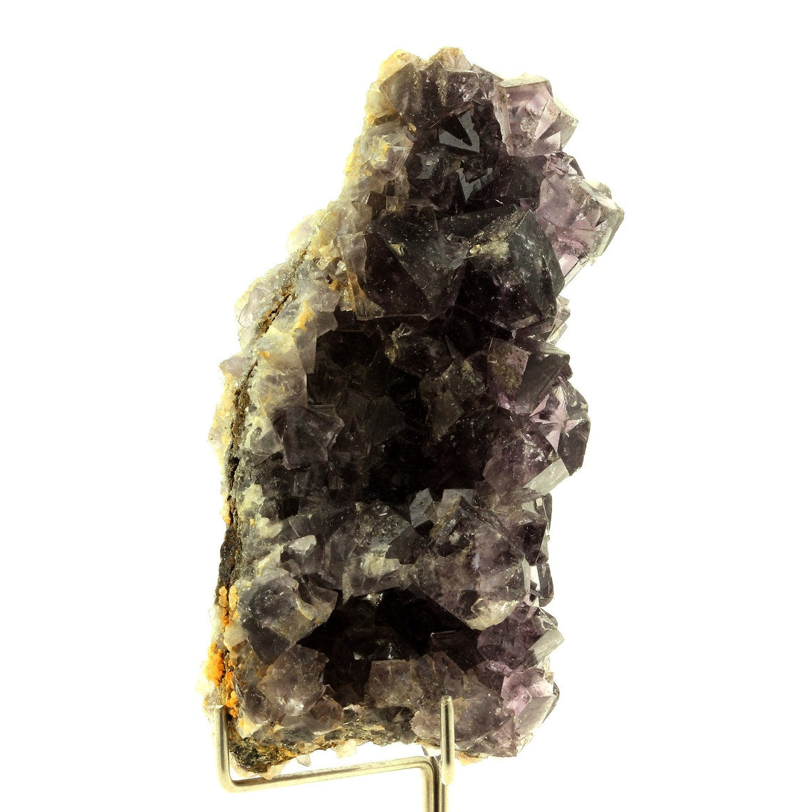 Fluorite. 763.5 carats. Frazer's Hush Mine, Weardale, Royaume-Uni