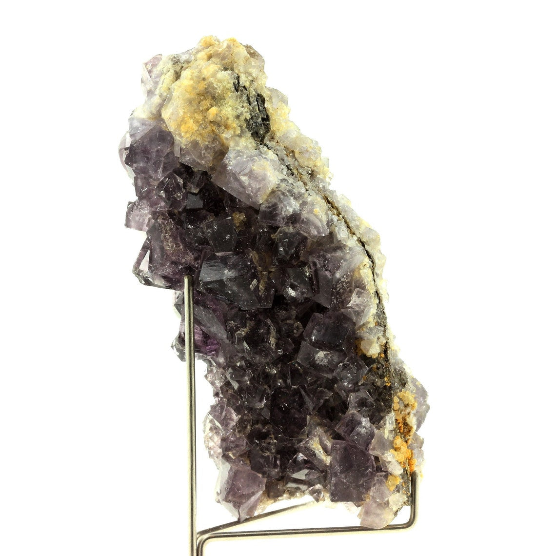 Fluorite. 763.5 carats. Frazer's Hush Mine, Weardale, Royaume-Uni