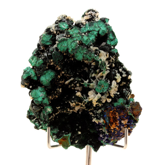 Malachite + Cerusite. 600.0 carats. Mashamba West Mine, Congo