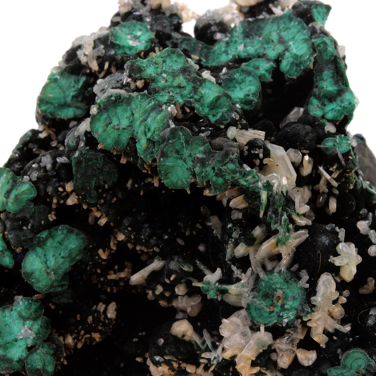 Malachite + Cerusite. 600.0 carats. Mashamba West Mine, Congo