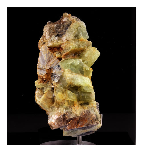 Brazilianite + Muscovite, 342.0 carats, Telírio claim, Linópolis, Brésil